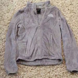 North face grey jacket XS